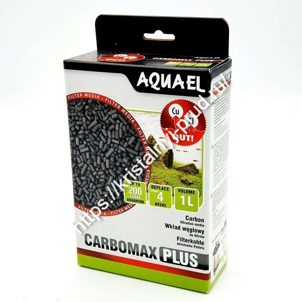 Aquael CarboMax Plus, 1 литр, наполнитель для фильтра_0