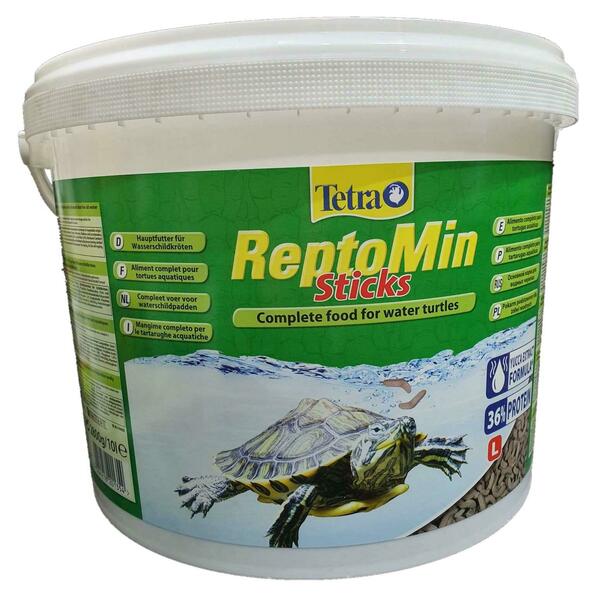 Корм для водных черепах Tetra Repto Min Sticks 10л (ведро)