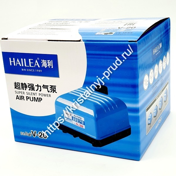 Компрессор HAILEA V-20 для септика и пруда_5