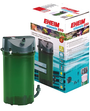 Внешний фильтр Eheim Classic 250 (2213020) с губками, до 250 литров_0