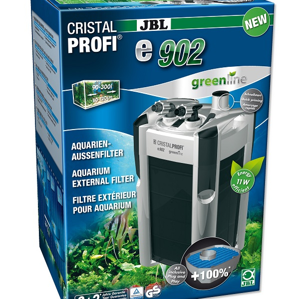 Внешний фильтр JBL CristalProfi e902 greenline для аквариума от 90 до 300 литров_0