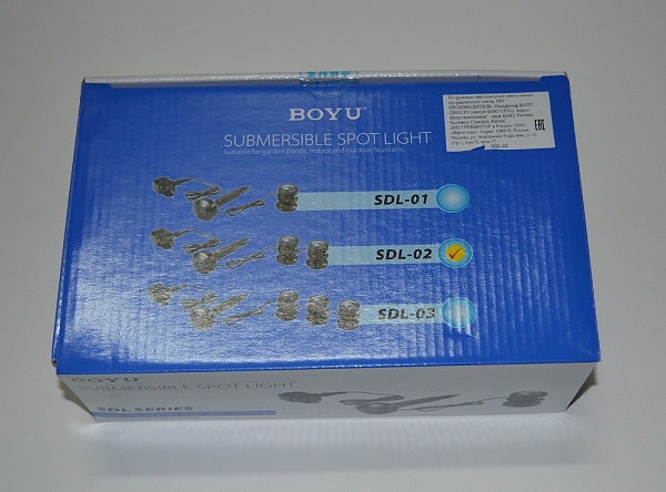 Cветодиодный светильник Boyu SDL-02_1