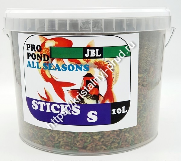 Корм JBL Pond Sticks 4in1 10л, 1,9кг_1